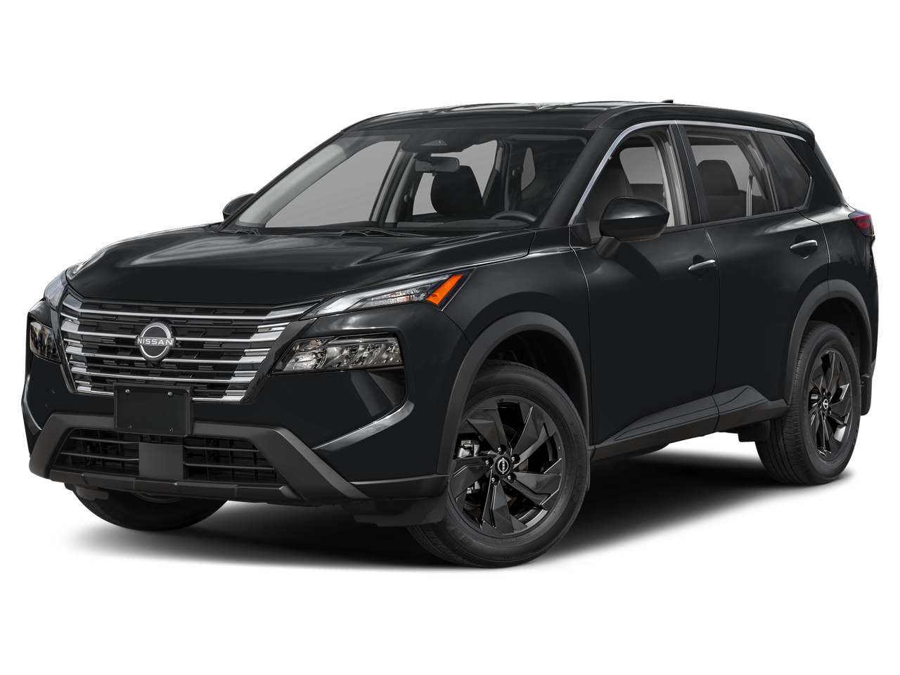 2026 Nissan Rogue SV in DEEP OCEAN BLUE — front three-quarter view