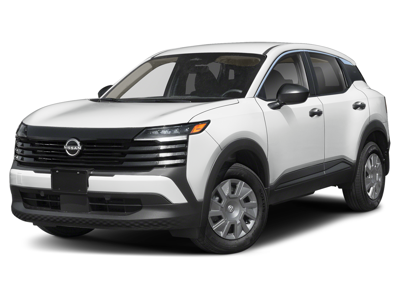2026 Nissan Kicks S in GUN METALLIC — front three-quarter view