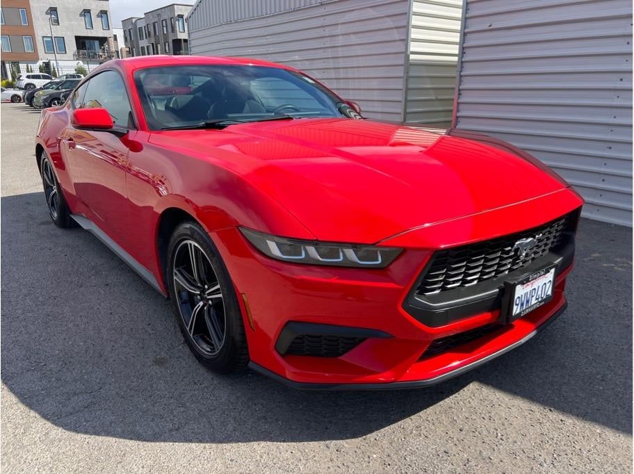 2024 Ford Mustang — rear three-quarter view