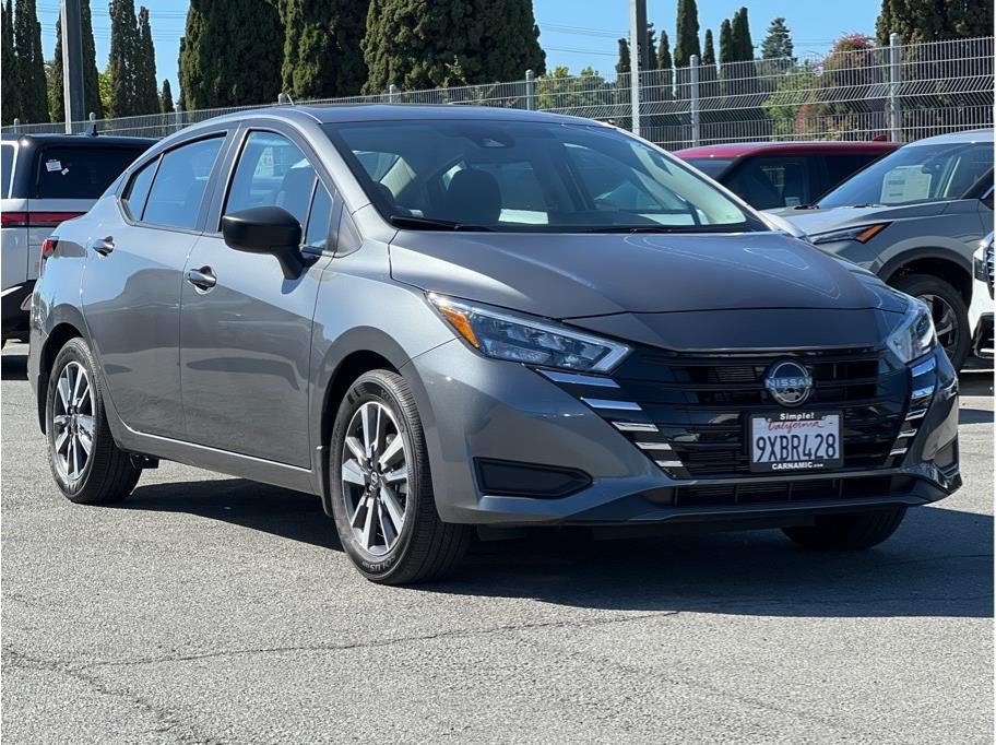 2025 Nissan Versa — rear three-quarter view