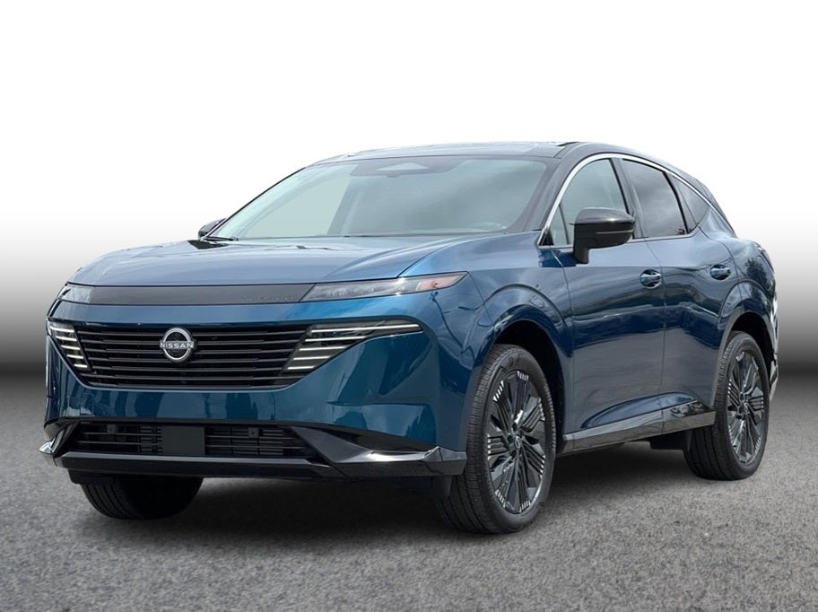 2025 Nissan Murano Platinum Sport Utility 4D in Blue — front three-quarter view