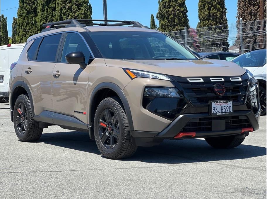 2025 Nissan Rogue — rear three-quarter view