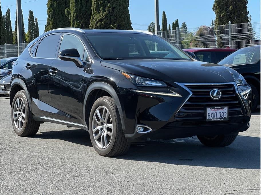 2016 Lexus NX — rear three-quarter view